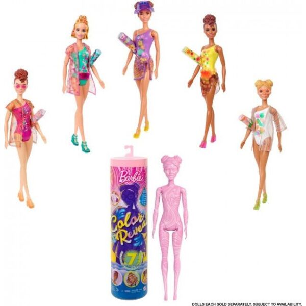 

Кукла Barbie Летние и солнечные Цветное перевоплощение в ассортименте (GTR95)