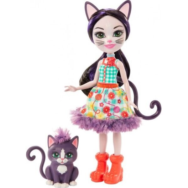 

Кукла Enchantimals Клаймбер и котенок Сиеста (GJX40)