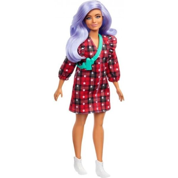

Лялька Barbie "Модниця" у клітчастій сукні (GRB49)