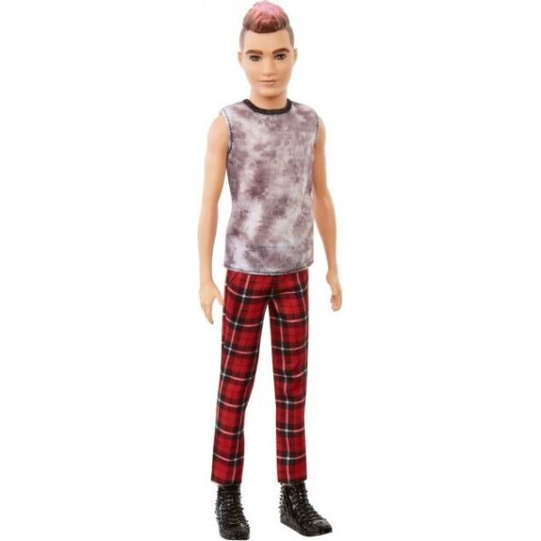 

Лялька Кен "Модник" у клітчастих штанах Barbie (GVY29)