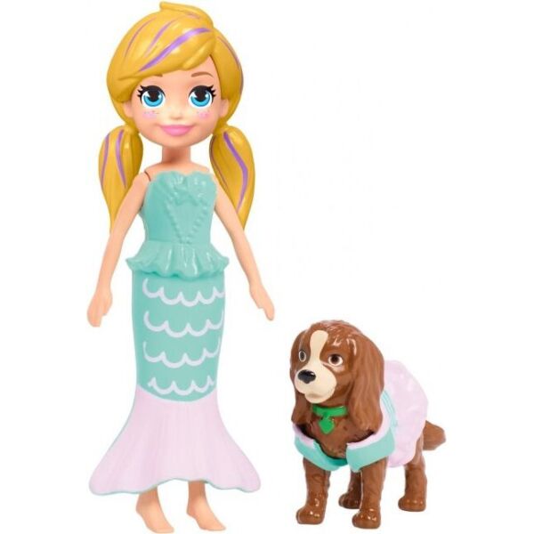 

Мини-кукла набор Polly Pocket Маленькая модница с любимцем (GDM15)