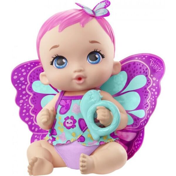 

Пупс Garden Baby Розовые крылышки с бутылочкой 30,5 см (GYP10)
