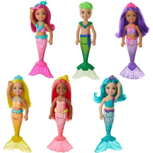 

Русалочка Челси и друзья Barbie (в ассорт) (GJJ85)