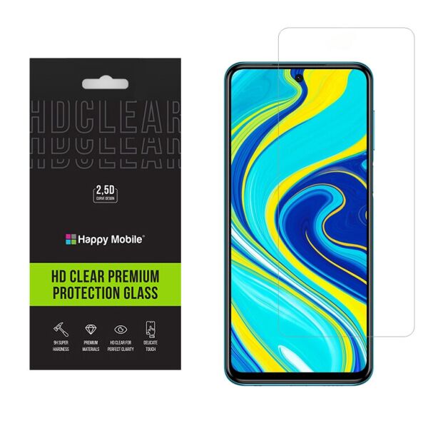 

Защитное стекло для Xiaomi Redmi Note 10 Pro - Happy Mobile Ultra Glass Premium 0.26mm,2.5D,Clear (Japan Toyo Glue)