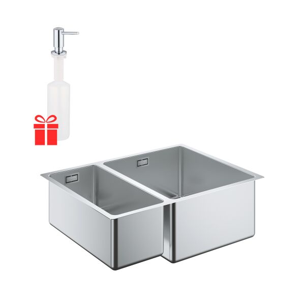 

Набор Grohe мойка кухонная K700U 31576SD0 + дозатор для моющего средства Contemporary 40536000 (ST702218)