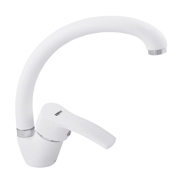

Смеситель для кухни ZERIX YUB 279 белый (ST3140)