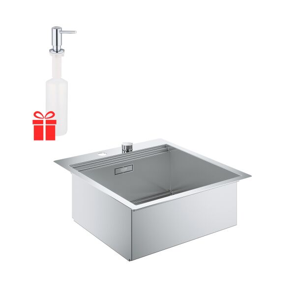 

Набор Grohe мойка кухонная K800 31583SD0 + дозатор для моющего средства Contemporary 40536000 (ST702223)