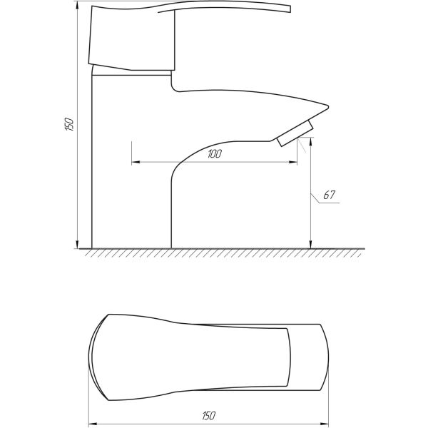 

Смеситель для умывальника MIXXUS PREMIUM PATRICK Chr-001 (MI1656) (ST701578)