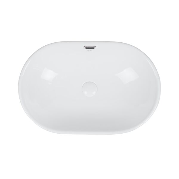 

Раковина Qtap Leo с донным клапаном QT11114028W (ST702071)