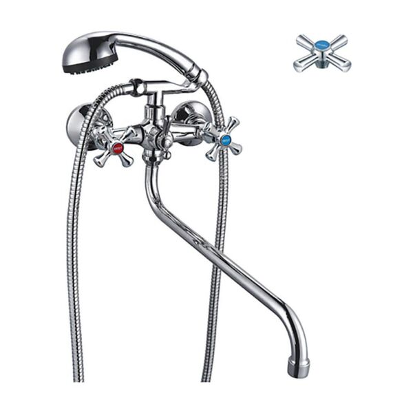 

Смеситель для ванны ZERIX DFR-A 722 (ST3415)