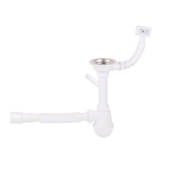 

Сифон для кухонной мойки Lidz (WHI) 60 05 M002 01 (ST702321)