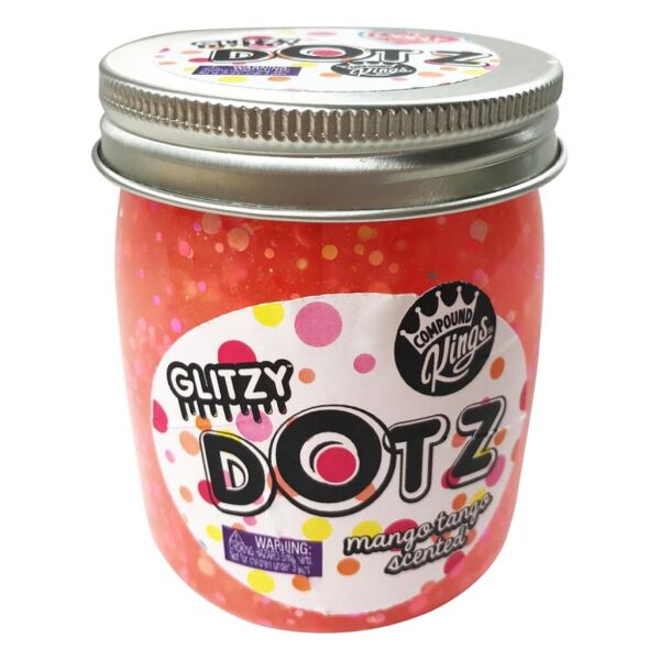 

Набор для творчества Compound kings Glitzy Dotz с блестками аромат Манго 210 г (300146-5)