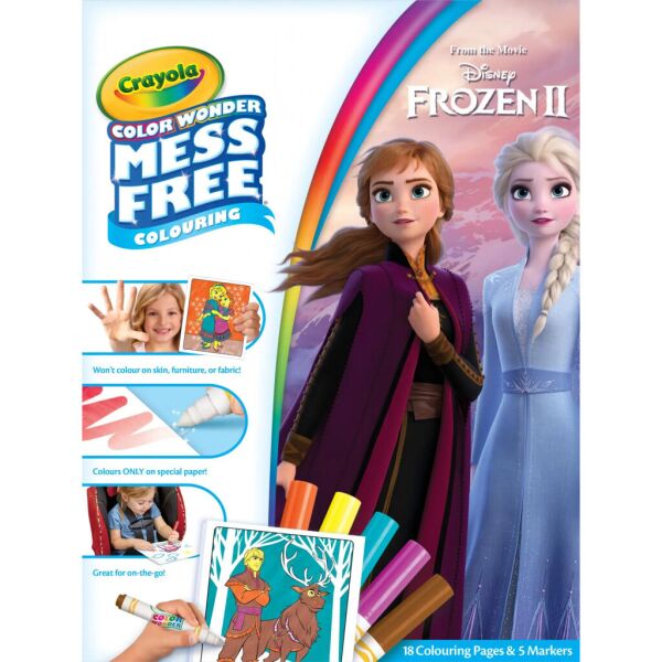 

Набор для творчества Crayola Color Wonder Frozen 2 Раскраска (256697.006)