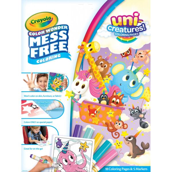 

Набор для творчества Crayola Color Wonder Единорогие создания Раскраска (919069.018)
