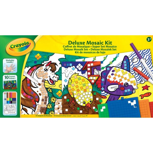 

Набор для творчества Crayola Deluxe Создай свою мозаику (256473.006)