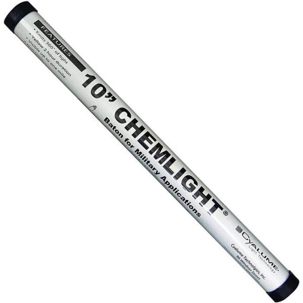 

Химический источник света Cyalume Self Standing Chemlight 10" Orange