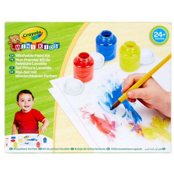 

Набор для творчества Crayola Washable Mini Kids Набор для рисования красками (256698.006)