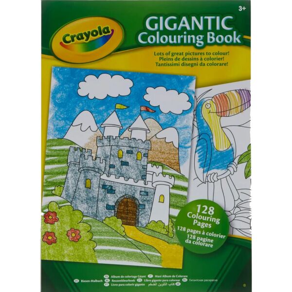 

Набор для творчества Crayola Гигантская книга-раскраска 128 страниц (256280.024)