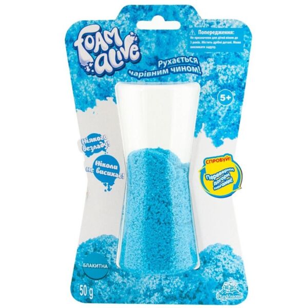 

Набор для творчества Foam Alive Воздушная Пена Яркие Цвета - Голубая (5902-2)