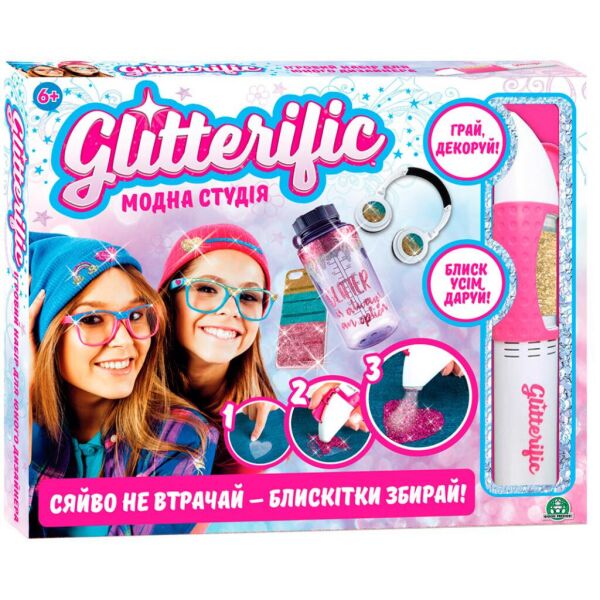 

Набор для творчества Glitterific Модная студия (блёстки, наклейки) (GLT00000/UA)
