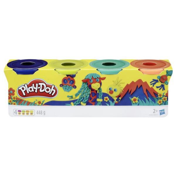 

Набор для творчества Hasbro Play-Doh 4 баночки (B5517_E4867)