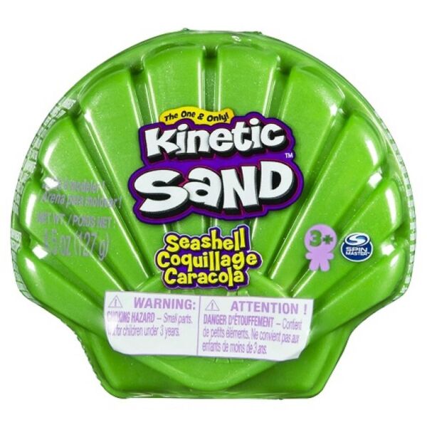 

Набор для творчества Kinetic Sand РАКУШКА ЗЕЛЕНАЯ (71482G)