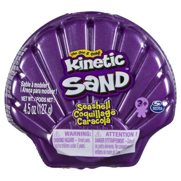 

Набор для творчества Kinetic Sand РАКУШКА ФИОЛЕТОВАЯ (71482PP)