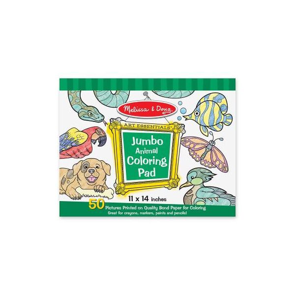 

Набор для творчества Melissa&Doug Альбом раскрасок "Животные(MD14200)
