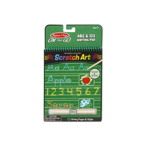 

Набор для творчества Melissa&Doug Альбом царапок Буквы и цифры (MD9142)