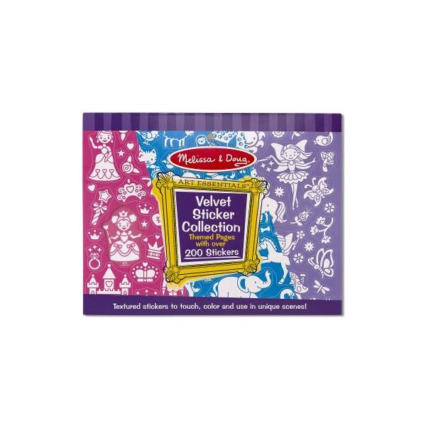 

Набор для творчества Melissa&Doug вельветовые стикеры для девочек (MD4235)
