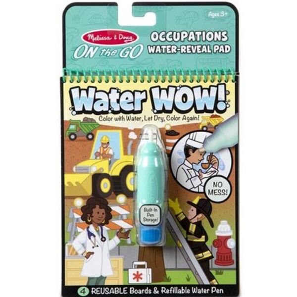 

Набор для творчества Melissa&Doug Волшебная водная раскраска Профессии (MD30180)