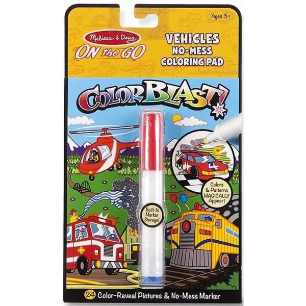 

Набор для творчества Melissa&Doug Волшебная раскраска Автомобили (MD5498)