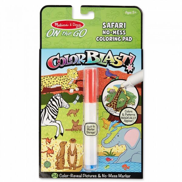 

Набор для творчества Melissa&Doug волшебная раскраска Сафари (MD30515)