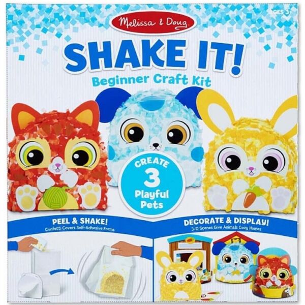 

Набор для творчества Melissa&Doug Конфетти для изделий Домашние животные (MD30184)