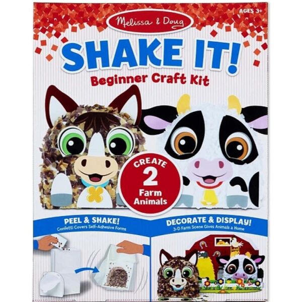 

Набор для творчества Melissa&Doug Конфетти для изделий Друзья фермы (MD30183)