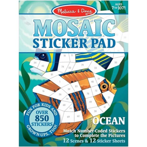 

Набор для творчества Melissa&Doug Мозаичные наклейки Океан (MD30161)