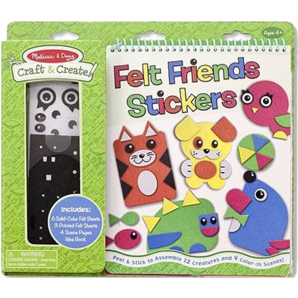 

Набор для творчества Melissa&Doug Набор войлочных наклеек Друзья (MD5060)