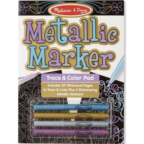 

Набор для творчества Melissa&Doug Набор для рисования с металлик-маркерами (MD9320)