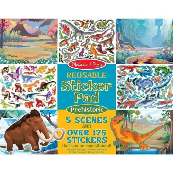 

Набор для творчества Melissa&Doug Набор многоразовых наклеек Доисторический мир (MD9341)