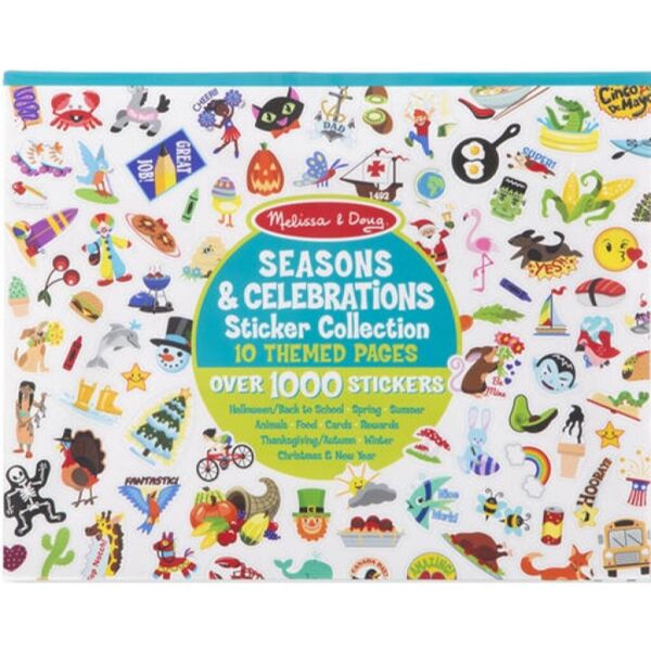 

Набор для творчества Melissa&Doug Набор наклеек Сезоны и праздники (MD4215)
