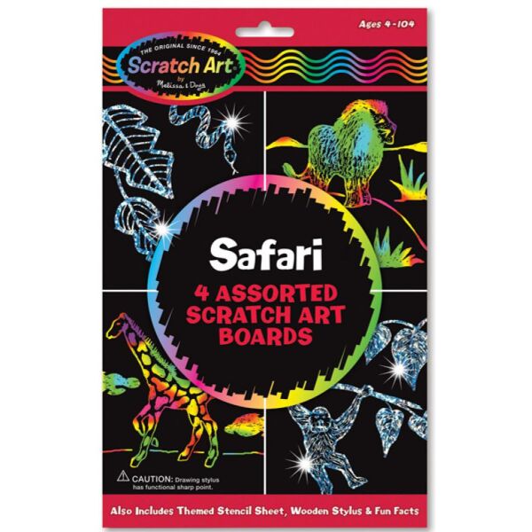 

Набор для творчества Melissa&Doug Набор царапок Сафари (MD5916)