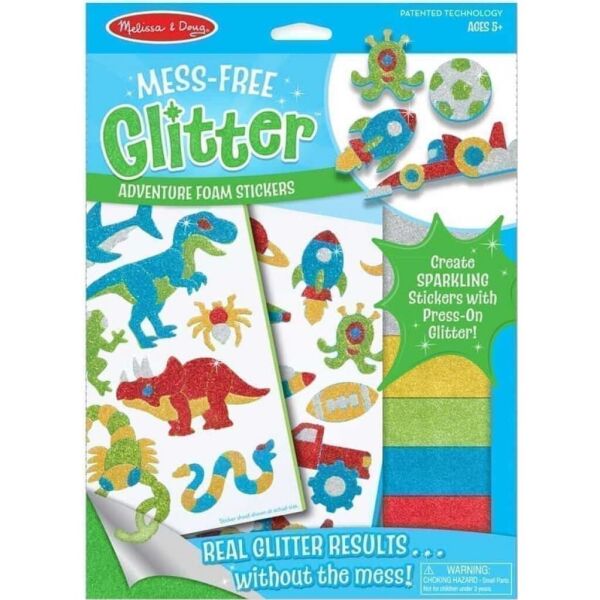 

Набор для творчества Melissa&Doug Объемные блестящие наклейки Приключение (MD19501)