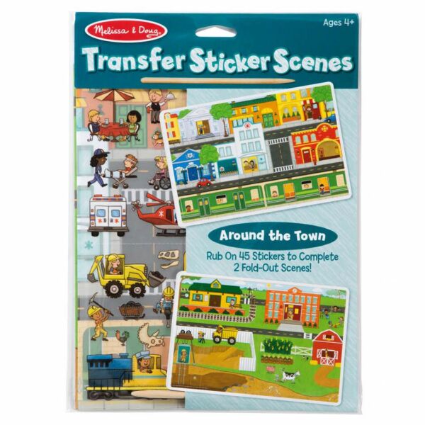 

Набор для творчества Melissa&Doug Переводные наклейки Вокруг дома (MD9530)