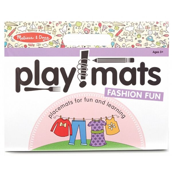 

Набор для творчества Melissa&Doug раскраска вырезания Мода (MD31433)