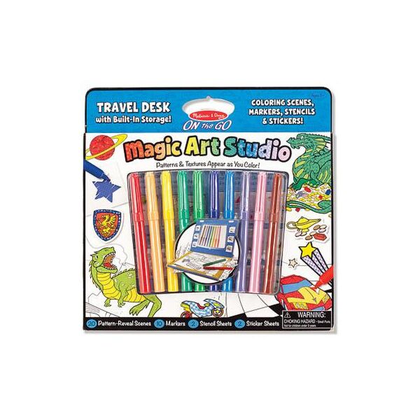 

Набор для творчества Melissa&Doug Раскраска, наклейка, трафарет (MD5240)
