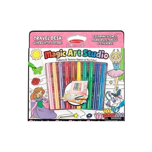 

Набор для творчества Melissa&Doug Раскраска, наклейка, трафарет (MD5500)