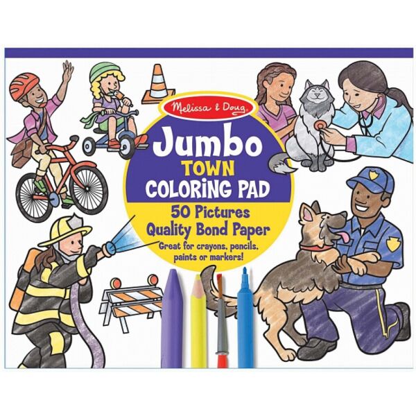 

Набор для творчества Melissa&Doug раскрасок Город (MD30250)