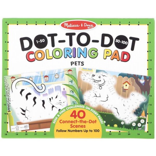 

Набор для творчества Melissa&Doug раскрасок Домашние животные (MD30261)