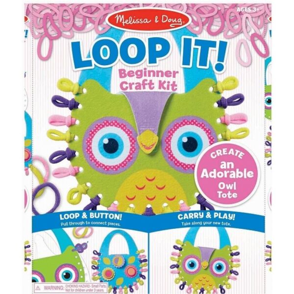

Набор для творчества Melissa&Doug Сделай сумочку-сову (MD30187)