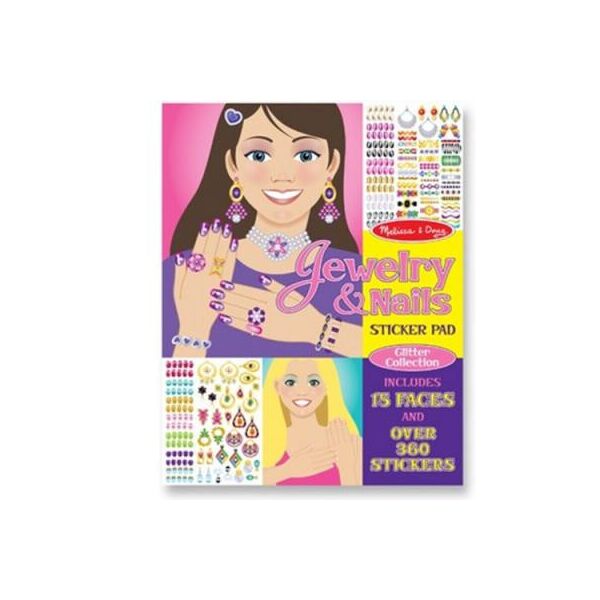 

Набор для творчества Melissa&Doug стикеры "Ювелирные изделия и маникюр(MD4223)
